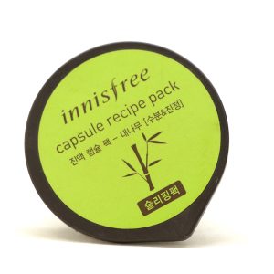 Innisfree Capsoule recipe pack bamboo- Sleeping pack