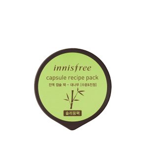 Innisfree Capsule Recipe Pack Bamboo (Sleeping pack) 10ml