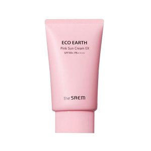 The Saem Eco Earth Pink Sun Cream EX SPF50+ PA++++ - 50g