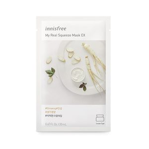 Innisfree it's real squeeze mask sheet ginseng 20ml