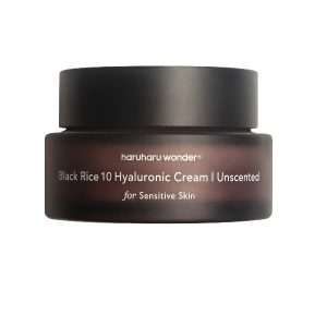 Haruharu Wonder Black Rice 10 Unscented Hyaluronic Cream For Sensitive Skin 50ml