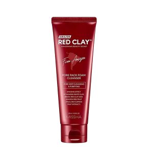 MIssha Amazon Red Clay™ Pore Pack Foam Cleanser 120ml