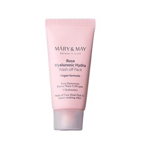 Mary&May Rose Hyaluronic Hydra Wash off Pack 30g