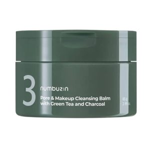 Numbuzin No.3 Pore & Makeup Cleansing Balm With Green Tea And Charcoal 85g