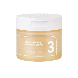 Numbuzin No.3 Radiance Glowing Jumbo Essence Pad 150ml