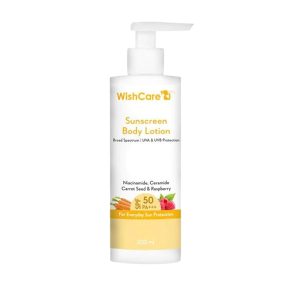 WishCare Sunscreen Body Lotion SPF 50 PA+++ 200 ml