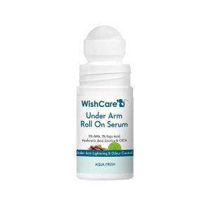 WishCare Underarm Roll On Serum 5% AHA, 3% Kojic Acid, HA, Licorice 50ml
